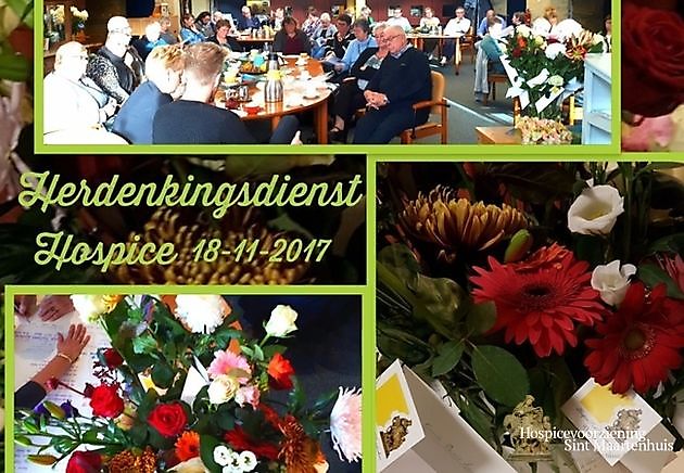 Herdenkingsdienst 2018 Hospice Sint Maartenhuis Winschoten